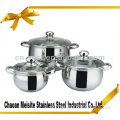 Non stick cookware pot sets with handles